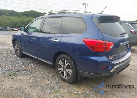 2017 Nissan Pathfinder Sl from USA, damaged, VIN 5N1DR2MM1HC621950